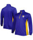 Фото #1 товара Верхняя одежда Profile мужская куртка с четвертью молнии Royal Los Angeles Rams Big and Tall
