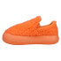 Puma Suede Mayu SlipOn Platform Womens Orange Sneakers Casual Shoes 384887-04