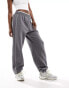 Фото #5 товара ASOS DESIGN oversized jogger with exposed seams in charcoal