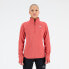 New Balance Women's NB Heat Grid Half Zip Red Size M