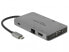 Фото #7 товара Delock 87735 - Wired - USB 3.2 Gen 1 (3.1 Gen 1) Type-C - Grey - SD - SDHC - SDXC - 3840 x 2160 pixels - 110 mm