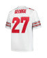 Men's Eddie George White Ohio State Buckeyes Big and Tall Legacy Jersey