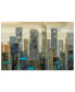 Фото #1 товара Urban Lights I Frameless Free Floating Tempered Art Glass Wall Art by EAD Art Coop, 48" x 32" x 0.2"