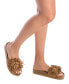 ფოტო #8 პროდუქტის Women's Suede Flat Sandals By