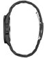 ფოტო #2 პროდუქტის Men's Black-Tone Stainless Steel Bracelet Watch 42mm