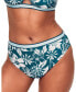 Фото #1 товара Women's Gisele Swimwear High-Waist Bikini Bottom