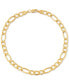 Figaro Link Chain Bracelet in 10k Gold