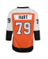 Big Boys Carter Hart Burnt Orange Philadelphia Flyers Home Replica Player Jersey