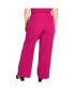 ფოტო #2 პროდუქტის Plus Size Alexis Relaxed Pant