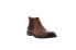 Фото #3 товара Zanzara Casey ZZ1730B Mens Brown Leather Slip On Chelsea Boots