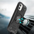 Фото #6 товара Чехол для iPhone 14 Plus с ударопрочным покрытием и магнитным креплением Ring Armor, черный от Wozinsky.