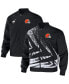 Фото #2 товара Men's NFL X Staple Black Cleveland Browns Embroidered Reversable Nylon Jacket