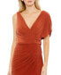 ფოტო #6 პროდუქტის Women's Ieena One Sleeve Scoop Back Jersey Gown