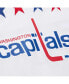 Mitchell Ness Men's Alexander Ovechkin White Washington Capitals 2012/13 Alternate Captain Blue Line Player Jersey