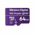 Фото #1 товара Карта памяти микро SD Western Digital WD Purple SC QD101 64 Гб
