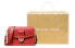 Фото #6 товара Сумка из коллекции MICHAEL KORS MK Jessie с логотипом, красная, среднего размера