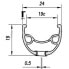 Фото #7 товара SXT 388888 Neuro Disc 2R QR 27.5´´ MTB front wheel