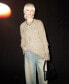 Фото #6 товара Women's Decorative Ripped Long Sweater