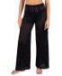 Фото #1 товара Juniors' Crocheted Pull-On Cover-Up Beach Pants