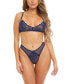 Фото #4 товара Women's Andie Lace and Mesh 2 Piece Bra Set with Boning