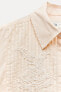 Фото #9 товара Рубашка с бусинами на груди — zw collection ZARA