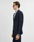 ფოტო #3 პროდუქტის Men's Stretch Fabric Slim-Fit Suit Blazer