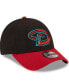 Фото #3 товара Men's Black, Red Arizona Diamondbacks Road The League 9FORTY Adjustable Hat