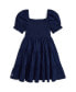 ფოტო #1 პროდუქტის Toddler and Little Girls Smocked Cotton Jersey Dress