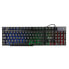 Фото #3 товара Ultron HAWK Gaming Set - Full-size (100%) - QWERTZ - LED - Black - Red - White - Mouse included