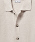 ფოტო #4 პროდუქტის Men's Buttoned Ribbed Cardigan