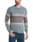 Фото #1 товара M Missoni Wool Crewneck Sweater Men's Blue M