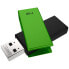 Фото #2 товара EMTEC C350 Brick 2.0 - 64 GB - USB Type-A - 2.0 - 15 MB/s - Swivel - Black,Green