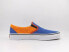 Фото #3 товара Vans Classic Slip On Mix Match Blue Grape orange Men's 6.5 Suede