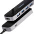 Фото #2 товара AXAGON HMC-6H4A USB-Hub, 4x USB-A + HDMI, USB-C 3.2 Gen 1, PD 100W - 20 cm USB-C-Kabel