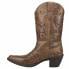 Roper Chloe Snip Toe Cowboy Womens Brown Casual Boots 09-021-1556-0768