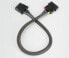 Фото #1 товара Akasa AK-CBPW02-30 - 0.3 m - Molex (4-pin) - Molex (4-pin) - Male - Female - Black