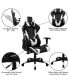 Фото #2 товара Gaming Desk & Chair Set - Cup Holder, Headphone Hook, And Monitor Stand