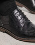 Фото #4 товара schuh Raffe brogues in black leather