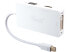Фото #1 товара Rosewill CL-AD-MDP2HDV-6-WH 6 inch White 3-in-1 Mini DisplayPort (Thunderbolt Po