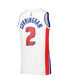 Men's and Women's Cade Cunningham White Detroit Pistons Swingman Jersey - Icon Edition