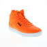 Фото #4 товара Fila Impress II Mid 1FM01153-801 Mens Orange Lifestyle Sneakers Shoes