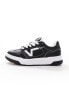 Фото #2 товара Vans upland chunky leather trainers in black and white