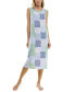 ფოტო #7 პროდუქტის Women's Printed Sleeveless Nightgown