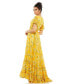 ფოტო #2 პროდუქტის Women's Women's Ieena Flounce Sleeve Floral Maxi Dress