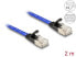 Фото #2 товара Delock 80384 - RJ45 Flachband Netzwerkkabel Cat.6A U/FTP 2 m blau - Network - CAT 6a