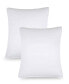 Фото #2 товара Microfiber Square Down Alternative 2-Pack Pillows, 24" x 24"