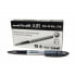 Фото #4 товара Ручка с жидкими чернилами Uni-Ball Air Micro UBA-188-M Чёрный 0,5 mm (12 Предметы)