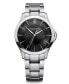 ფოტო #1 პროდუქტის Men's Alliance, Silver Stainless Steel Bracelet, 40mm