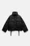 Zw collection water-repellent quilted nylon anorak