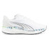 Фото #1 товара Puma Magnify Nitro Wildwash Running Mens White Sneakers Athletic Shoes 37625701